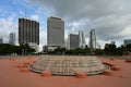 Mildred and Claude Pepper Fountain in Bayfront Park in Miami, Florida.