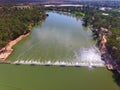 Mildura Weir Aerial View