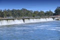 Mildura Weir Aerial View