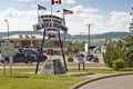 Mile 0 - Alaska Highway Royalty Free Stock Photo