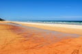 40-mile beach in Great Sandy National Park in Queensland, Austra Royalty Free Stock Photo