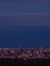 Mile High City of Denver by night Royalty Free Stock Photo