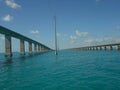 Mile long bridge Royalty Free Stock Photo