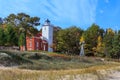 40 Mile Point Lighthouse on Lake Huron