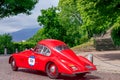 1000 Miles 2019, Brescia - Italy. May 15, 2019: The historic Mille Miglia car race. Start of the race in Brescia. A beautiful