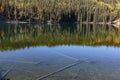 Miles canyon, in the Yukon river near Whitehorse Royalty Free Stock Photo