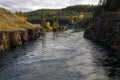 Miles Canyon Yukon Territories Canada Royalty Free Stock Photo