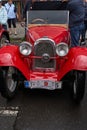 Prague, Czech Republic - June 17, 2023 - finish of the 1000 miles Czechoslovak race - Oldtimer classic car race Royalty Free Stock Photo