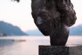 Miles Davis Monument in Montreux Royalty Free Stock Photo