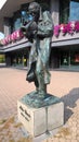 Miles Davis. Statue, monument. Poland. Kielce