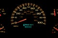 300,000 miles or kilometers car odometer Royalty Free Stock Photo