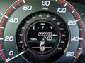99,999 Miles on Odometer Royalty Free Stock Photo