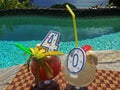 Happy Birthday 40th Ideas Tropical Cocktail