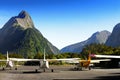 Milford Sound Airport, New Zealand Royalty Free Stock Photo