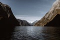 Milford Sound in Fiordland National Park in south island,New Zealand Royalty Free Stock Photo