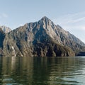 Milford Sound in Fiordland National Park in south island,New Zealand Royalty Free Stock Photo