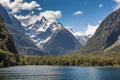 Milford Sound, Fiordland, New Zealand. Royalty Free Stock Photo