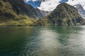 Milford Sound, Fiordland, New Zealand. Royalty Free Stock Photo