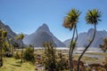 Milford Sound and Mitre Peak