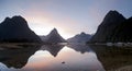 Milford sound, New Zealand Royalty Free Stock Photo