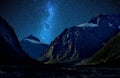 Milford sound, New Zealand Royalty Free Stock Photo