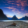 Milford Sound Sunset Scenic View