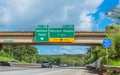 Mililani Entrance Freeway Royalty Free Stock Photo