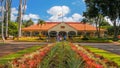 MILILANI, UNITED STATES OF AMERICA - JANUARY 12, 2015: the dole pineapple plantation in hawaii