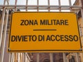 Militare zone