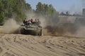 Militaria funs at the International Gathering of Military Vehicles in Borne Sulinowo, Poland