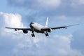 Military Airbus A330 arriving in Malta in a training flight