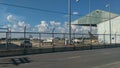 Military aircraft in airside