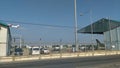 Military aircraft in airside