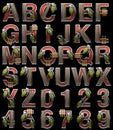 Military alphabet Royalty Free Stock Photo