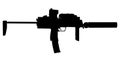 military assault submachine gun