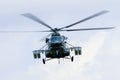Military attack helicopter Royalty Free Stock Photo
