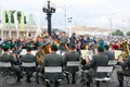 Military Band Tirol (Austria) performs in Moscow