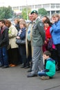 Military Band Tirol (Austria) performs in Moscow