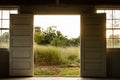 Military barracks look out tower Royalty Free Stock Photo