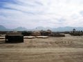 Military base in Afghanistan Royalty Free Stock Photo