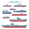 Military Boats Collection
