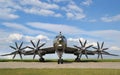 Military bomber plane