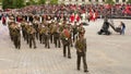 Military Brass Band from Bulgaria Royalty Free Stock Photo