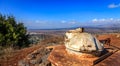 Military bunker on Mount Bental Royalty Free Stock Photo