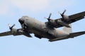 Military C130 Hercules plane Royalty Free Stock Photo