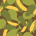 Military camouflage food. Meat texture for Army clothing. Hunter