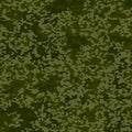 Military camouflage pattern. Army background. Vector illustration. Royalty Free Stock Photo