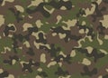 Military camouflage pattern, vector illustration