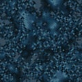 Military camouflage seamless pattern. Navy marine digital pixel style.