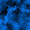 Military camouflage seamless pattern. Urban digital pixel style.